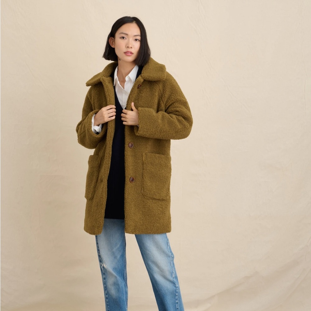 Alex Mill Jacob Sherpa Coat XS